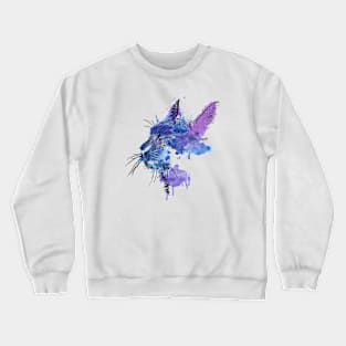 Watercolor Cat #1 Crewneck Sweatshirt